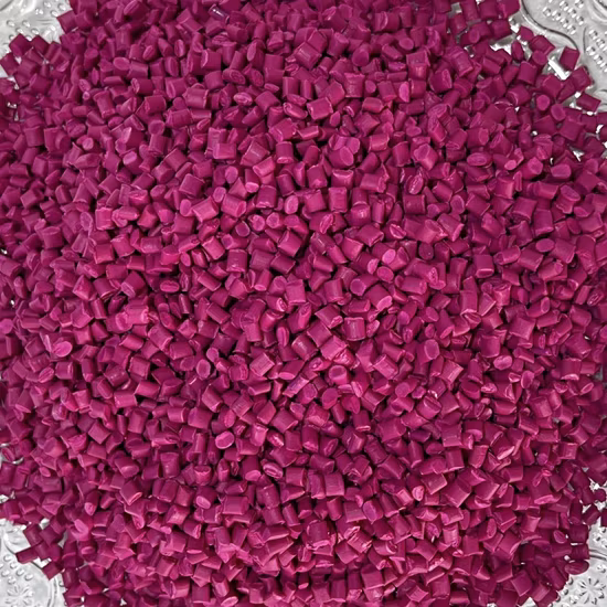Boa compatibilidade vermelho/azul/verde/amarelo/roxo fabricação de masterbatch